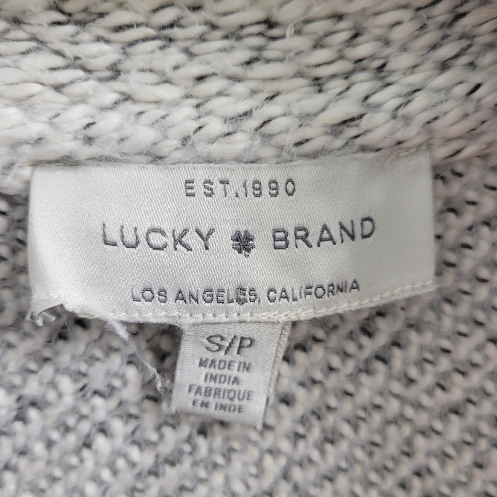 Lucky Brand Blanket Stitch Cardigan - Picture 4 of 8